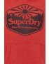 Superdry Суичър в бежово с изчистен дизайн - Pepit.bg