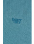 Superdry Суичър в тюркоазено с качулка с изчистен дизайн - Pepit.bg
