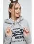 Superdry Суичър в сиво с качулка с апликация - Pepit.bg