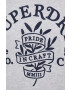 Superdry Суичър в зелено с изчистен дизайн - Pepit.bg