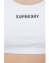 Superdry Сутиен в бяло - Pepit.bg