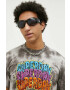 Superdry Тениска в сиво с десен - Pepit.bg