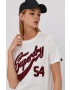 Superdry Тениска дамска в бяло - Pepit.bg