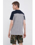 Superdry Тениска мъжка в сиво с принт - Pepit.bg