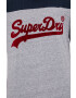Superdry Тениска мъжка в сиво с принт - Pepit.bg