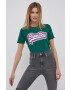 Superdry Тениска дамска в зелено - Pepit.bg