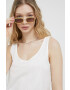 Superdry Топ дамски в бяло - Pepit.bg