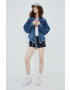 Superdry Топ дамски в бяло - Pepit.bg