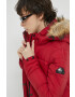 Superdry Яке в червено със зимна изолация - Pepit.bg