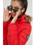 Superdry Яке в червено със зимна изолация - Pepit.bg