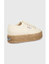 Superga Ниски кецове в бежово - Pepit.bg