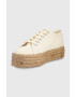 Superga Ниски кецове в бежово - Pepit.bg