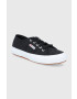 Superga Ниски кецове дамски в черно - Pepit.bg