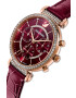 Swarovski Часовник дамски в червено - Pepit.bg