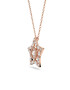 Swarovski Колие и обици в златисто - Pepit.bg