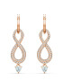 Swarovski Обици Infinity - Pepit.bg