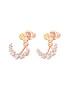 Swarovski Обици MOONSUN - Pepit.bg