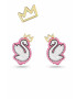 Swarovski Обица POP SWAN (3 броя) - Pepit.bg