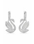 Swarovski Обици 5647545 ICONIC SWAN - Pepit.bg
