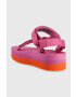 Teva Сандали Flatform Universal в розово с платформа 1008844 - Pepit.bg