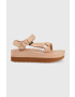 Teva Сандали Flatform Universal в бежово с платформа 1008844 - Pepit.bg