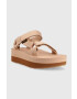 Teva Сандали Flatform Universal в бежово с платформа 1008844 - Pepit.bg