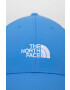 The North Face Детска шапка с козирка в синьо с принт - Pepit.bg