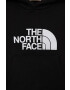 The North Face Детски суичър в черно с качулка с принт - Pepit.bg
