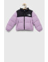 The North Face Детско пухено яке в лилаво - Pepit.bg