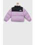 The North Face Детско пухено яке в лилаво - Pepit.bg