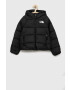 The North Face Детско пухено яке с две лица в черно - Pepit.bg