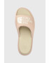 The North Face Кожени чехли TRIARCH SLIDE в розово - Pepit.bg