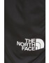 The North Face Къси панталони в черно с изчистен дизайн с висока талия - Pepit.bg