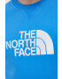 The North Face Памучен суичър в бежово с качулка с изчистен дизайн - Pepit.bg