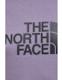 The North Face Памучна тениска в лилаво - Pepit.bg