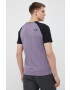 The North Face Памучна тениска в лилаво с принт - Pepit.bg