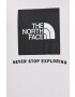 The North Face Памучна тениска в бяло с изчистен дизайн - Pepit.bg