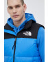 The North Face Пухен елек 1996 RETRO NUPTSE VEST мъжки в синьо със зимна изолация - Pepit.bg