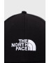 The North Face Шапка в черно с апликация - Pepit.bg