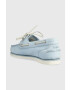 Timberland Кожени мокасини Classic Boat в синьо с равна подметка TB0A2NAADU21 - Pepit.bg