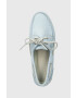 Timberland Кожени мокасини Classic Boat в синьо с равна подметка TB0A2NAADU21 - Pepit.bg