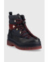 Tommy Hilfiger Апрески Laced Outdoor Boot в тъмносиньо - Pepit.bg