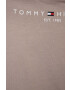 Tommy Hilfiger Бебешка тениска в бежово с принт - Pepit.bg