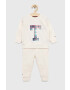 Tommy Hilfiger Бебешки анцуг в бежово - Pepit.bg