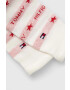 Tommy Hilfiger Бебешки чорапогащник в червено - Pepit.bg