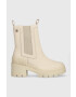 Tommy Hilfiger Боти челси Heeled Chelsey Boot Bio в бежово с равна подметка - Pepit.bg