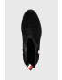 Tommy Hilfiger Боти Outdoor High Heel Boot в черно с висок ток - Pepit.bg