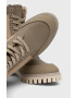 Tommy Hilfiger Боти Th Casual Lace Up Boot в бежово с равна подметка - Pepit.bg