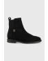 Tommy Hilfiger Боти Th Essentials Flat Boot - Pepit.bg