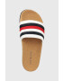 Tommy Hilfiger Чехли CORPORATE CORK POOL SLIDE в бяло FM0FM04466 - Pepit.bg